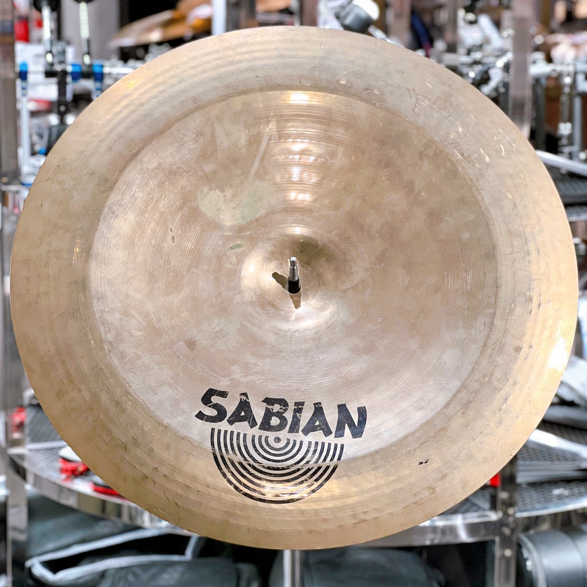 SABIAN / 中古品入荷！】 旧ロゴ仕様のAAXチャイナシンバルの中古品が