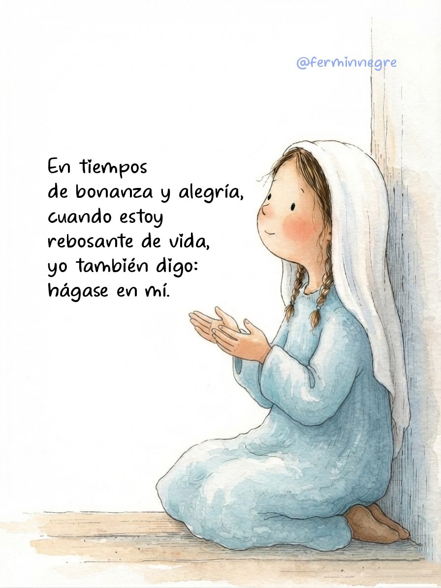 ferminnegre's tweet photo. Una sencilla oración
en la Asunción
de la Virgen María.
🌸
Como María
en cada momento
yo también, Señor,
te digo:
hágase en mí... https://t.co/KlNzkG4LAf