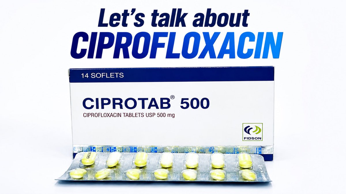 medics_arena's tweet photo. 1/6

Taking ciprofloxacin? Read this before you take your next dose of this antibiotics. https://t.co/LimbJTkfSo