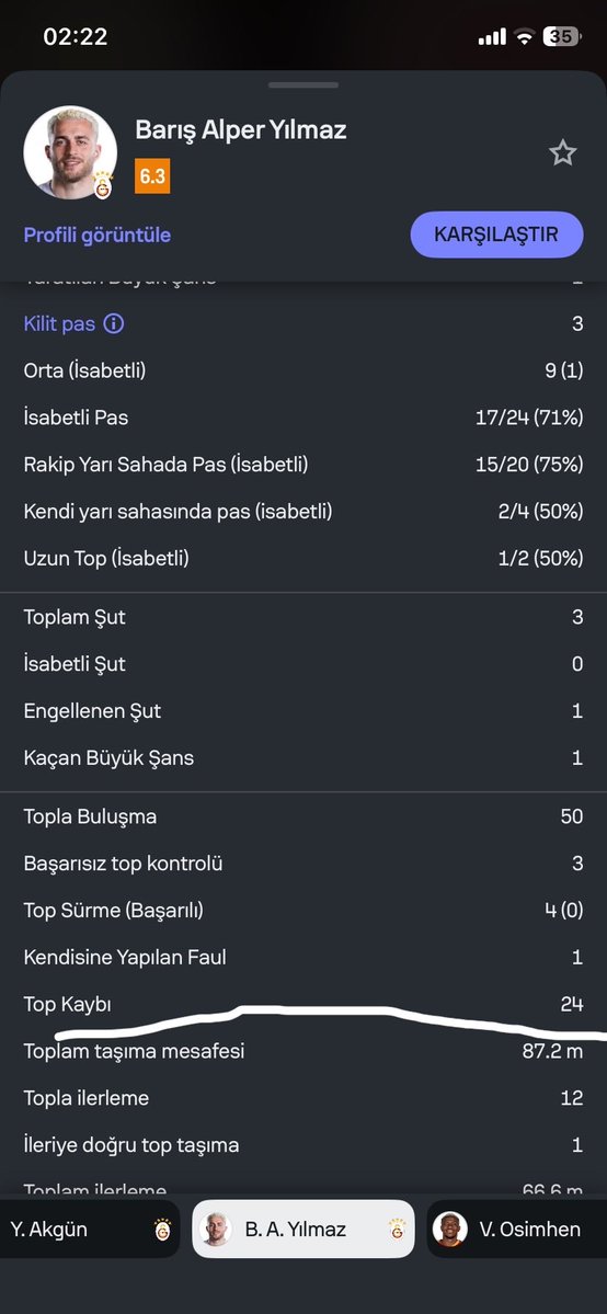 barsalpertopkyb's tweet photo. Barış Alper’i de konuşur musun yoksa sadece Fenerbahçeli topçulara mı sallarsın sen? @onurtugrul https://t.co/kTXRrlvHQA