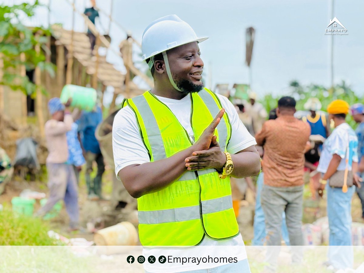 emprayohomes's tweet photo. Our dedicated team continues to put in the work, expertise, and commitment required to bring every project from vision to reality.
   
From planning and supervision to the hands-on work at the construction site.

At Emprayo Homes &amp; Properties, every hand contribute to big thing https://t.co/LbN05lI9GU