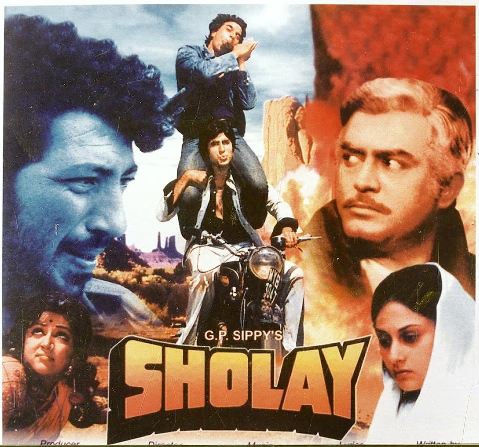 BollyMemories's tweet photo. #51YearsOfSholay 15Aug1975
One Of The Biggest Movie Indian Cinema All Time
#Veeru #Jai #Basanti #Radha #Thakur #GabbarSingh
#SalimJaved
#AnandBakshi
#RDBurman
#RameshSippy https://t.co/2qmDjZ44kz