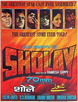 BollyMemories's tweet photo. #51YearsOfSholay 15Aug1975
One Of The Biggest Movie Indian Cinema All Time
#Veeru #Jai #Basanti #Radha #Thakur #GabbarSingh
#SalimJaved
#AnandBakshi
#RDBurman
#RameshSippy https://t.co/2qmDjZ44kz