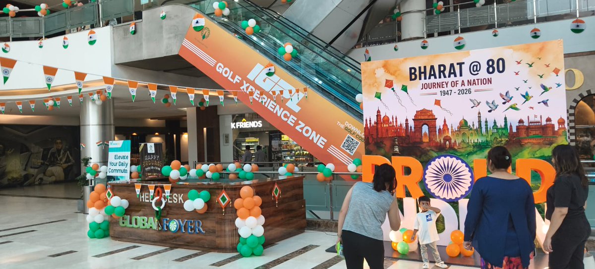 GlobalFoyer's tweet photo. 🇮🇳 Freedom in our hearts, the tricolour around us, and unity all around! Global Foyer celebrated Independence Day with joy, pride, and the true spirit of being Indian. ❤️🤍💚

#IndependenceDay #GlobalFoyer #GlobalFoyerSec43 #Gurugram #ProudIndian https://t.co/pUMspsm08K