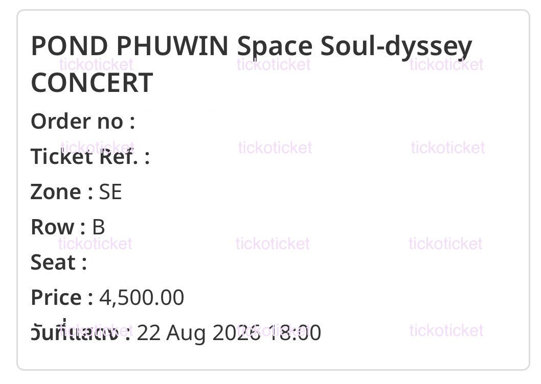 w0eLbb's tweet photo. ใบเดียว เบเนฟิตครบ7,000 มัดจำ 4000 อีกสีกส่วนวันรับบัตรมีเครดิตขัดเจนค่า ปล่อยบัตรกดเองค่า
#PondPhuwinConcert https://t.co/krG8Weez08