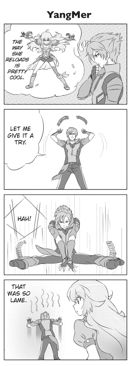 smeltedarmour's tweet photo. this panel from the rwby manga is like crack for babies except i'm the only baby ever https://t.co/nug5IF7cZL