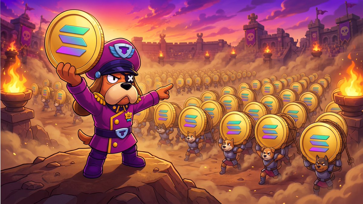 marshalbark's tweet photo. Marshal is taking over Solana⚡
$MARSHAL https://t.co/kmAtEg9WDM