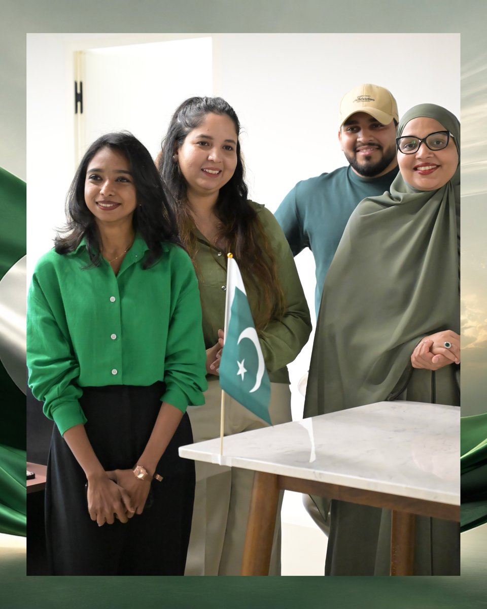 Boonstay's tweet photo. Yesterday, our team marked Pakistan's Independence Day together a reminder that culture and community are as much a part of our workplace as the work itself.  #boonstay #pakistanindependenceday #teamoonstay #workplaceculture https://t.co/C9ij1TpwZf