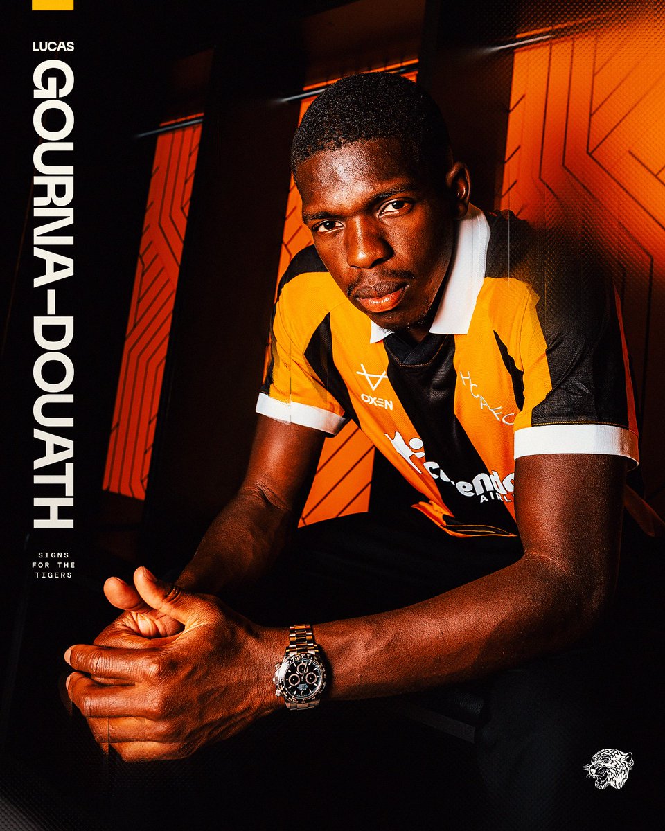 HullCity's tweet photo. Lucas Gourna-Douath is a Tiger! 🧡

🔗 https://t.co/PkIHBzH6wJ https://t.co/LyPM4lra8y