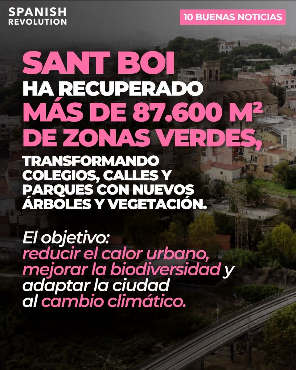 Spanish_Revo's tweet photo. Hoy vamos a probar algo nuevo: 10 buenas noticias para dar un poco de esperanza tras una semana de derivas autoritarias, terremotos e injusticias varias.
Si os gusta, por favor, ponedlo en comentarios y seguiremos haciéndolas. https://t.co/ndbikAbtb2