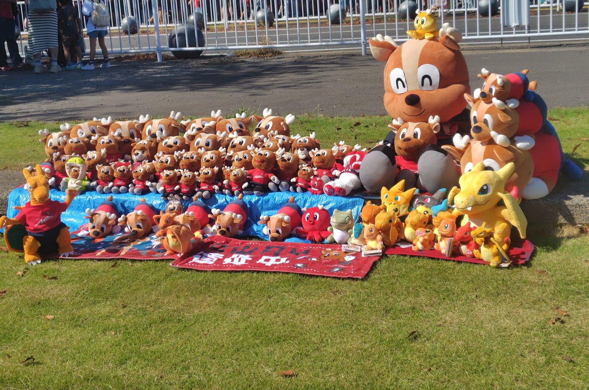 handknitting_am's tweet photo. 今日はメルカリスタジアムにお邪魔してます🦌 https://t.co/lAfNvBnUTG