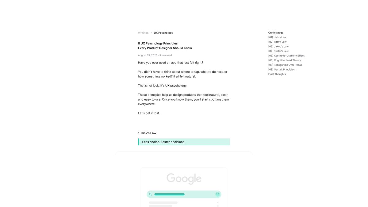 heysujat's tweet photo. Minimal blog section for my personal website.
Coming soon. https://t.co/CSPHs5ZMdL
