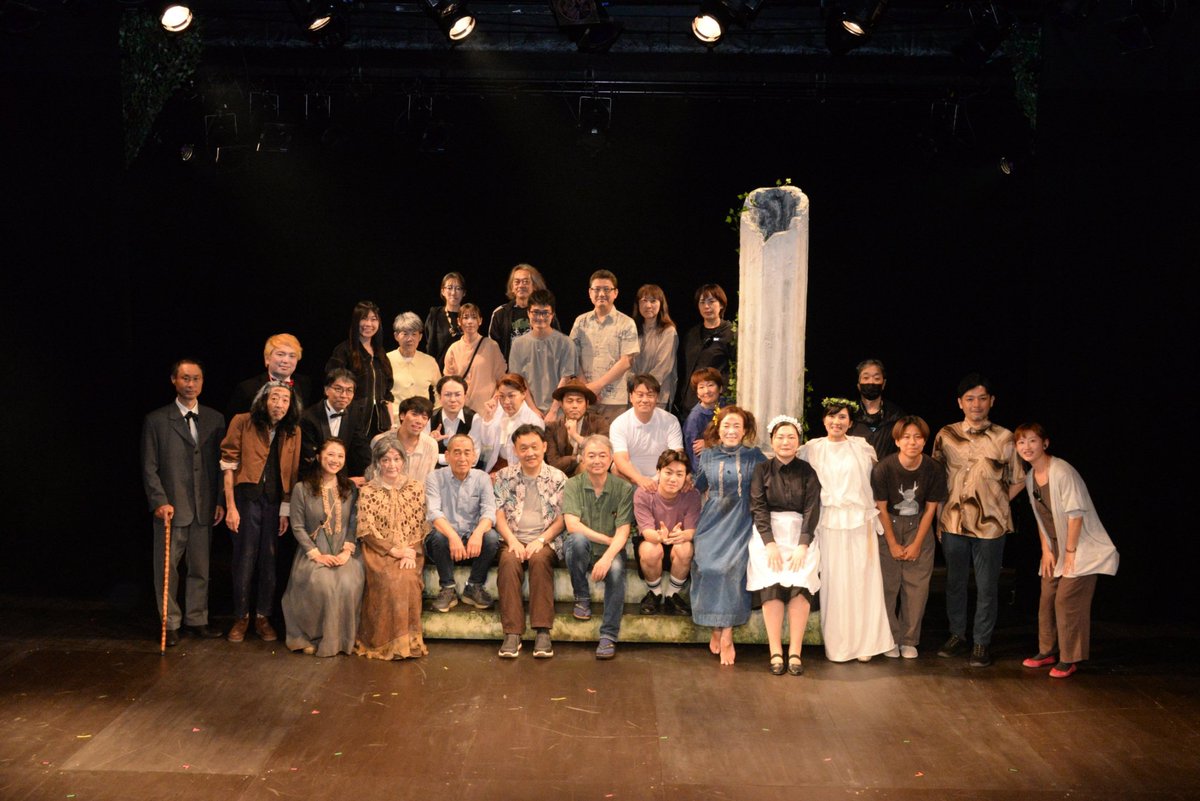 Hisako528Yo's tweet photo. 劇団俳小公演「ゴールデン·エイジ」　8月12日に無事、2年越に千秋楽を終える事が出来ました✨連日満員御礼でした🙇
自然対人間の業…この壮大で神秘的な作品に出演出来て、幸せでした。忘れません。
皆々様、本当に有難うございました🩷

#ゴールデン·エイジ2026
#劇団俳小

撮影∶平早勉 https://t.co/HlXeQ2CMzS
