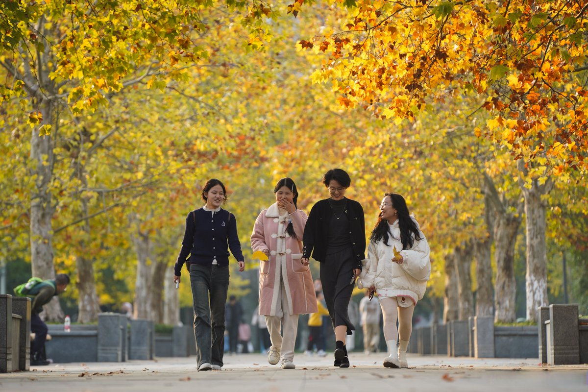 Enong_surga's tweet photo. Our campus photography club's autumn leaf-shooting activity is happening this Saturday! Join us at the West Lake to capture golden scenery, share works, and make new friends. Sign up via the club app now~ https://t.co/RNK3JtXIyi