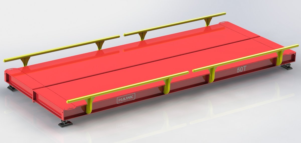 HawkEngineering's tweet photo. Hawk Engineering 50T weighbridge, 8m x 3m deck, Avery Weigh-Tronix scale hardware. Axle weighing software &amp; traffic light controls. #weighbridge https://t.co/KiaS9zNSBG