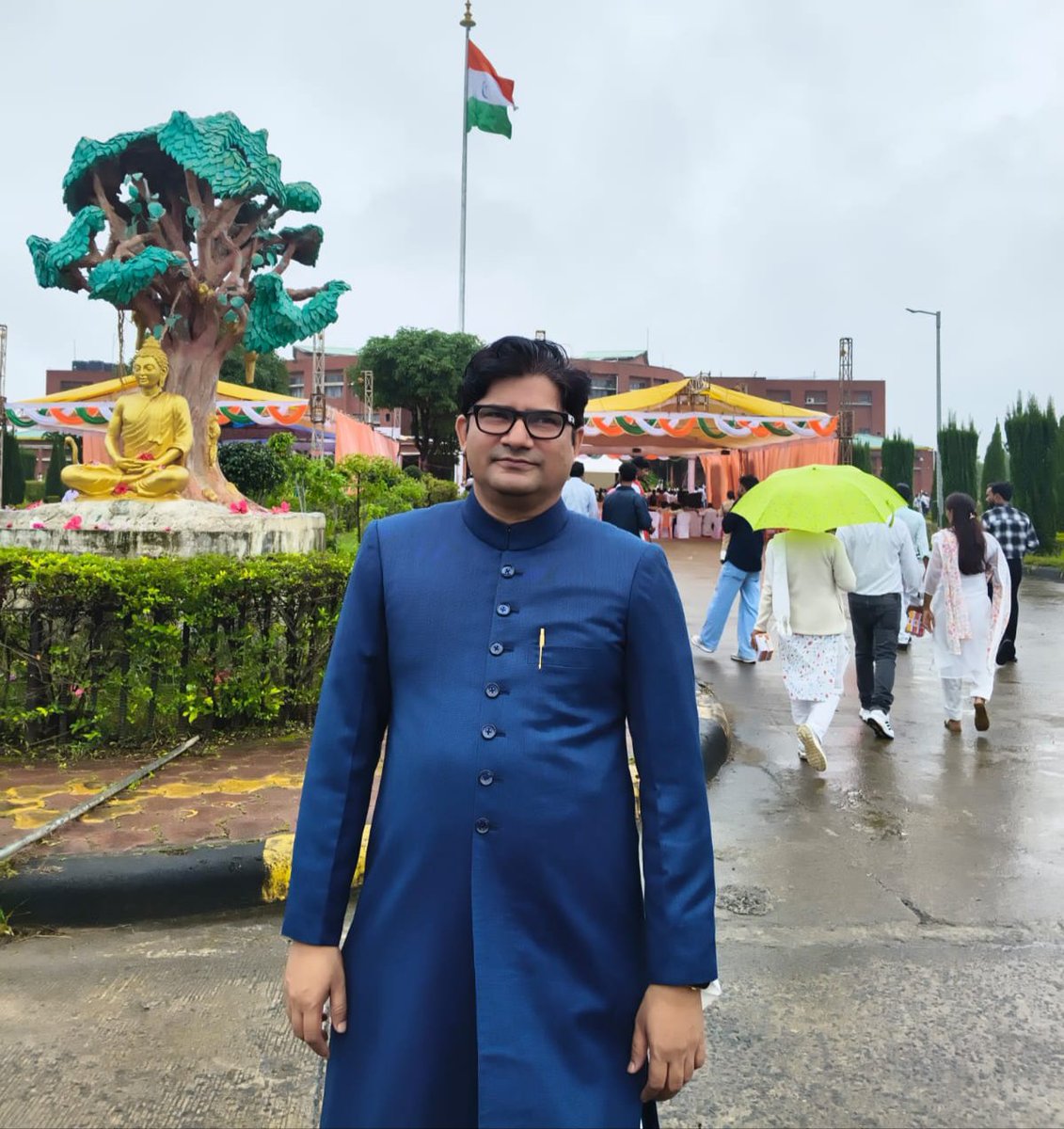 AlamMerajdu's tweet photo. Celebriting 80th Independence Day @IGNTU https://t.co/p1WBJpYiuE