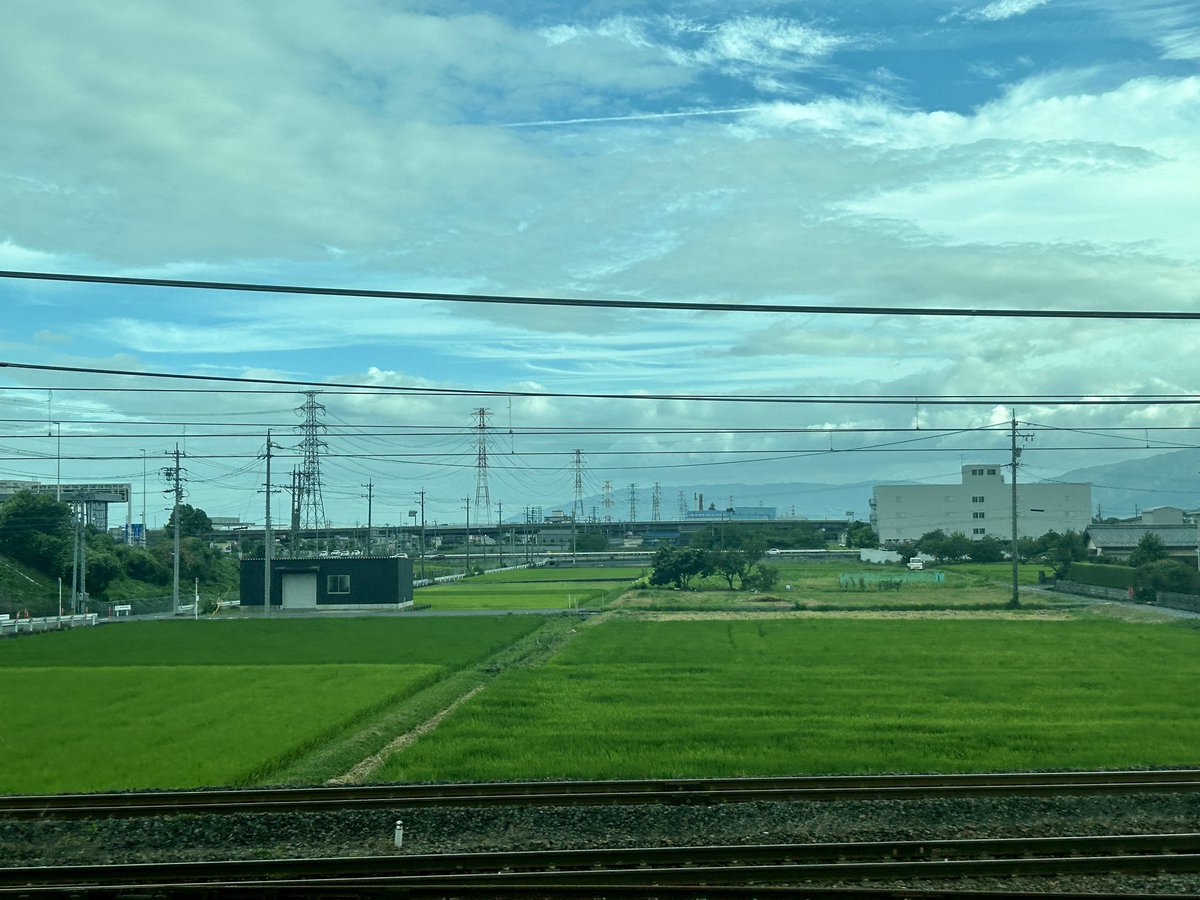 aoi885_'s tweet photo. 濃尾平野に到達 https://t.co/id0TR5PcFw