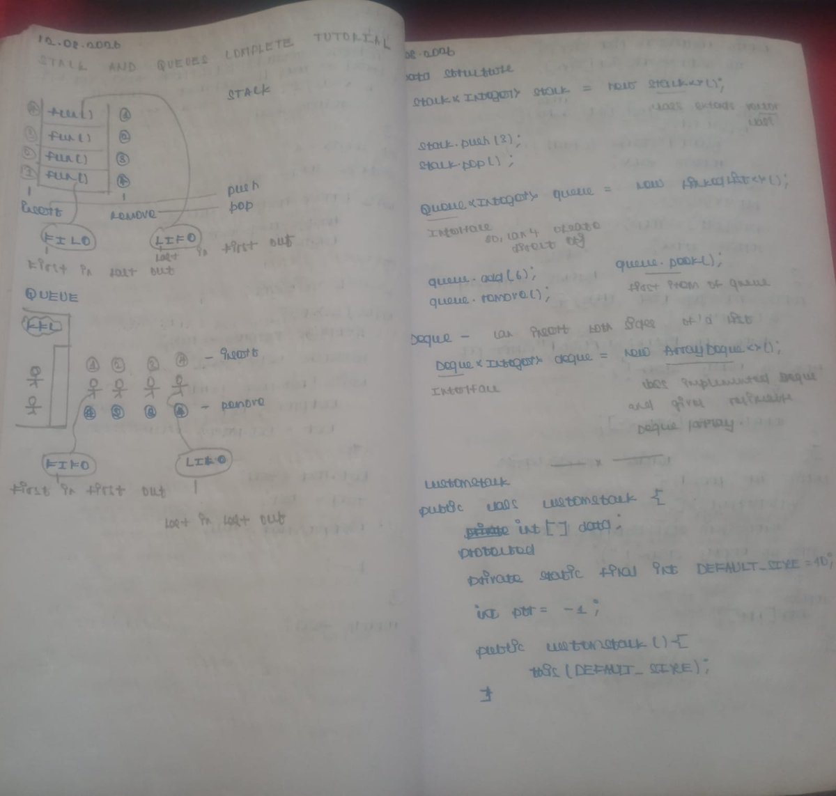 parvesshrajh's tweet photo. 11.08.2026
LeetCode -
382. Linked list random node
12.08.2026
Stack And Queues intro , CustomStack
13.08.2026
CustomQueue
@kunalstwt
#java #DSA #LearningInPublic #DSAwithKunal
#LeetCode https://t.co/JtxlUeHlmn