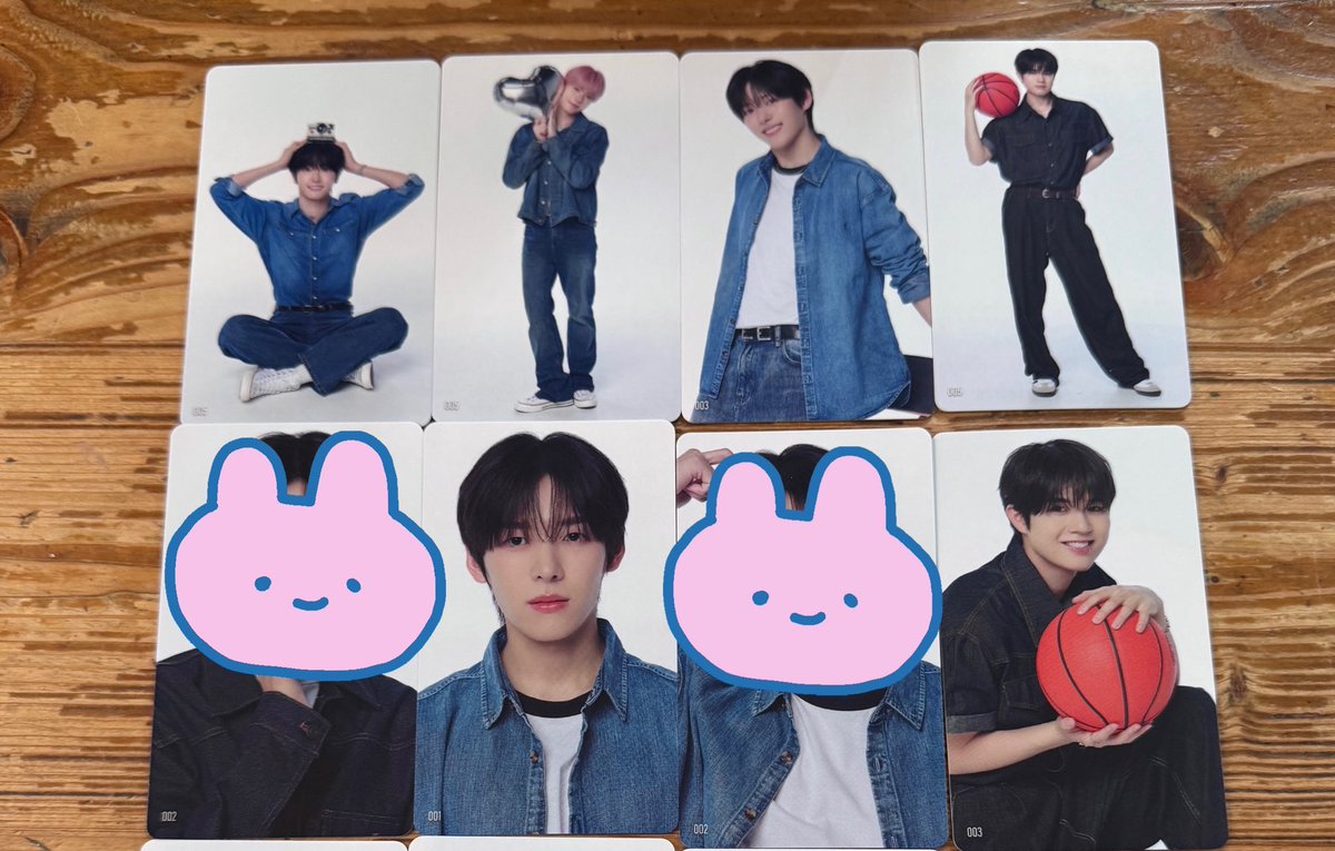 stm_swtr's tweet photo. 【交換】KO1KEYZ コイキーズ 1ST FAN MEETING ファンミ

【譲】佳暉 シヨン シンヘン 伊冴 康祐 結
【求】
永遠(画像3枚目求めのもの) 008を優先で探しています。
または慶人照井 008.009

7000円は011＞010での交換希望

21日手渡し 郵送 別日都内手渡し
検索からでもよろしくお願いします。 https://t.co/9GIZUoauuP