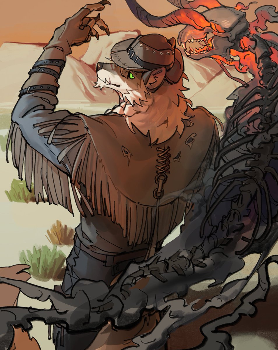 Zipper69owo's tweet photo. What's in the desert...
🎨:GreyRodd https://t.co/R2trRSY9hu
