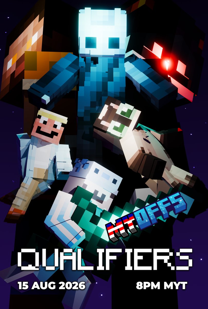 my_ranked's tweet photo. MYOFFS - First ever Minecraft speedrunning tournament in Malaysia! Join us LIVE tonight at 8PM MYT!

https://t.co/RvPA1RvVLi https://t.co/JRuhjCHKFE
