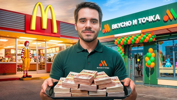 ShumerAkkad's tweet photo. @ozgurozkurt_16 "Lezzetli ve nokta".Rusya merkezli fast food zinciridir.12 Haziran 2022 tarihinden McDonald's'ın Rusya şubesinin kapanmasının ardından kurulmuş olup çoğunlukla eski McDonald's restoranlarından oluşan ve menüsü büyük ölçüde yeniden markalanmış McDonald's ürünlerinden oluşmaktadır. https://t.co/AGIAzM1hsY