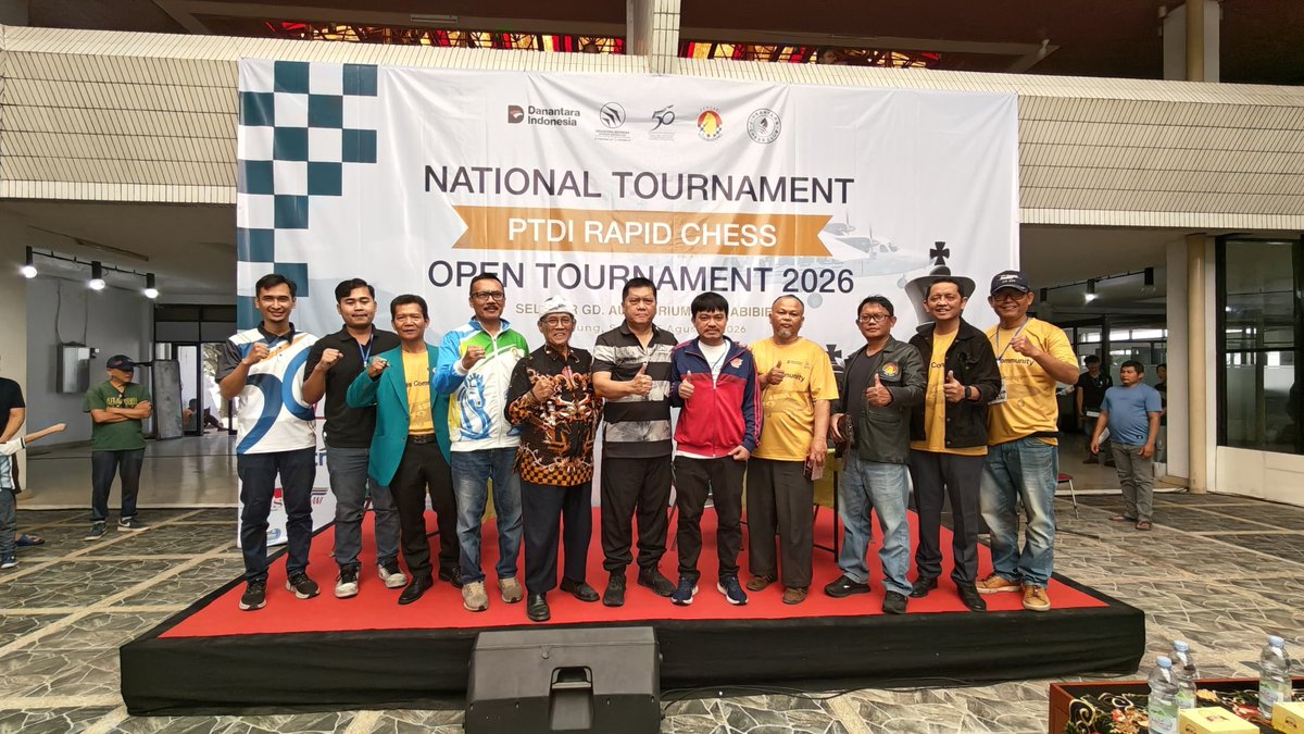 officialptdi's tweet photo. Menyemarakkan HUT ke-50 bertema “Golden Legacy, Global Horizon”, PTDI menggelar Piala Dirgantara 2026 yang menghadirkan beragam turnamen olahraga pada 15 Agustus 2026. 
Baca Selengkapnya [ https://t.co/R8edG8UdkM ] https://t.co/sHPk974tww