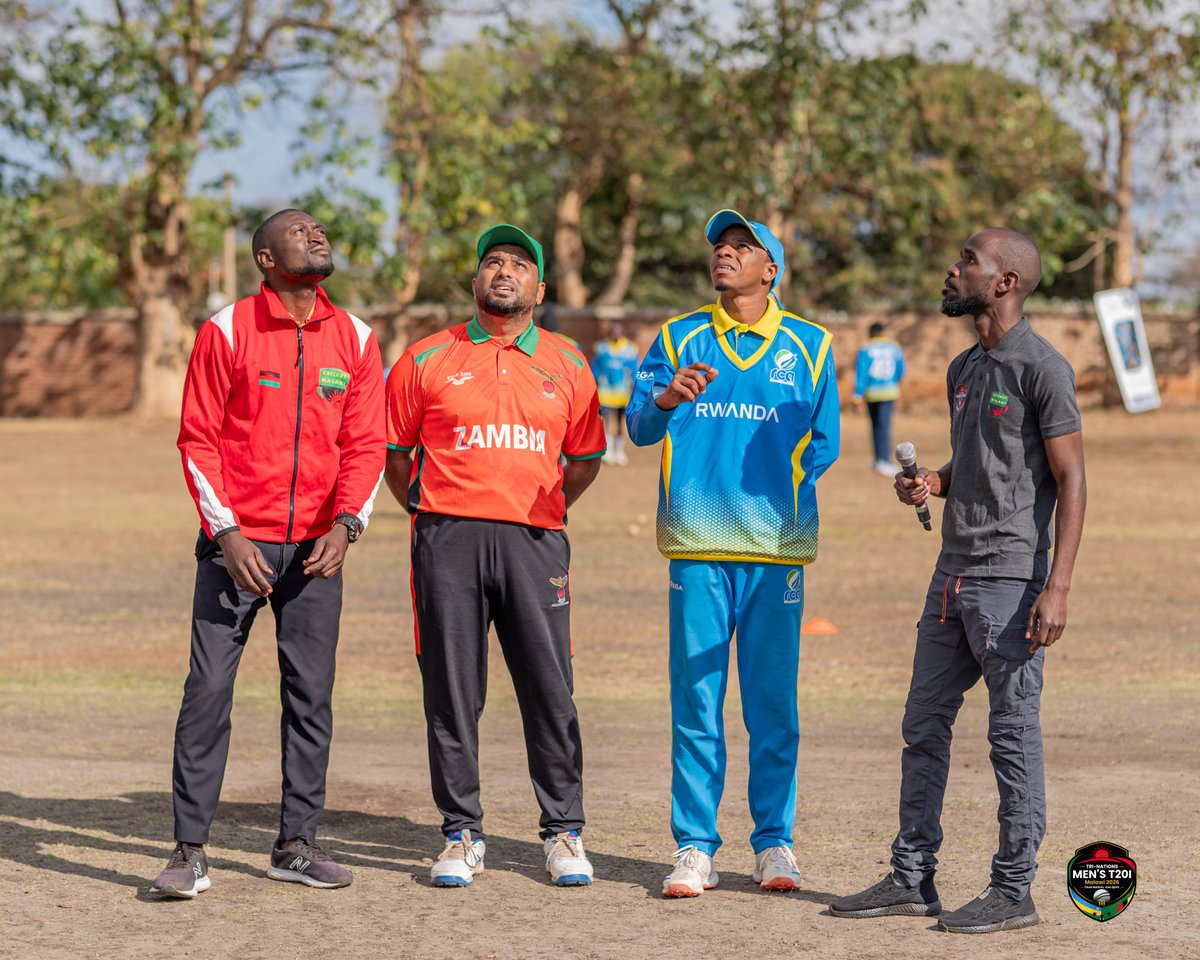 cricketmalawi's tweet photo. Zambia have won the toss and elected to bowl first.
Malawi will bat first in this afternoon’s Tri-Nations Men’s T20I encounter at the TCA Oval. 🇲🇼🏏
Watch live on Cricket Malawi TV:
https://t.co/mvIV6SBHJF
#CricketMalawi #TriNationsT20I #LearnItLoveItLiveIt https://t.co/JVlKR6naNN