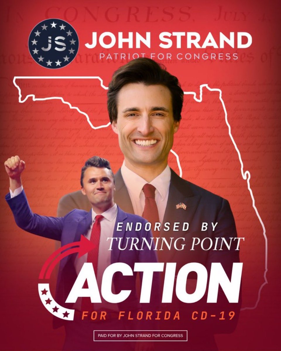 patriottakes's tweet photo. Seems kinda disrespectful to imply Charlie Kirk has endorsed you from beyond the grave https://t.co/le4bLDeZSG