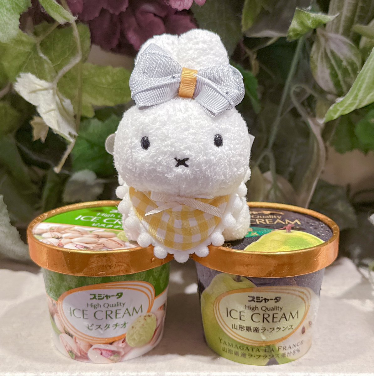 ukeiretayo's tweet photo. はかたとおかやまでえきで、レールスターをまんきつしたあとは

ピスタチオとラ・フランスのおいしいアイスをたべておうちにかえりました❤︎

#シンカンセンスゴイカタイアイス 
#新幹線うさぎ https://t.co/xawUL0pWOQ