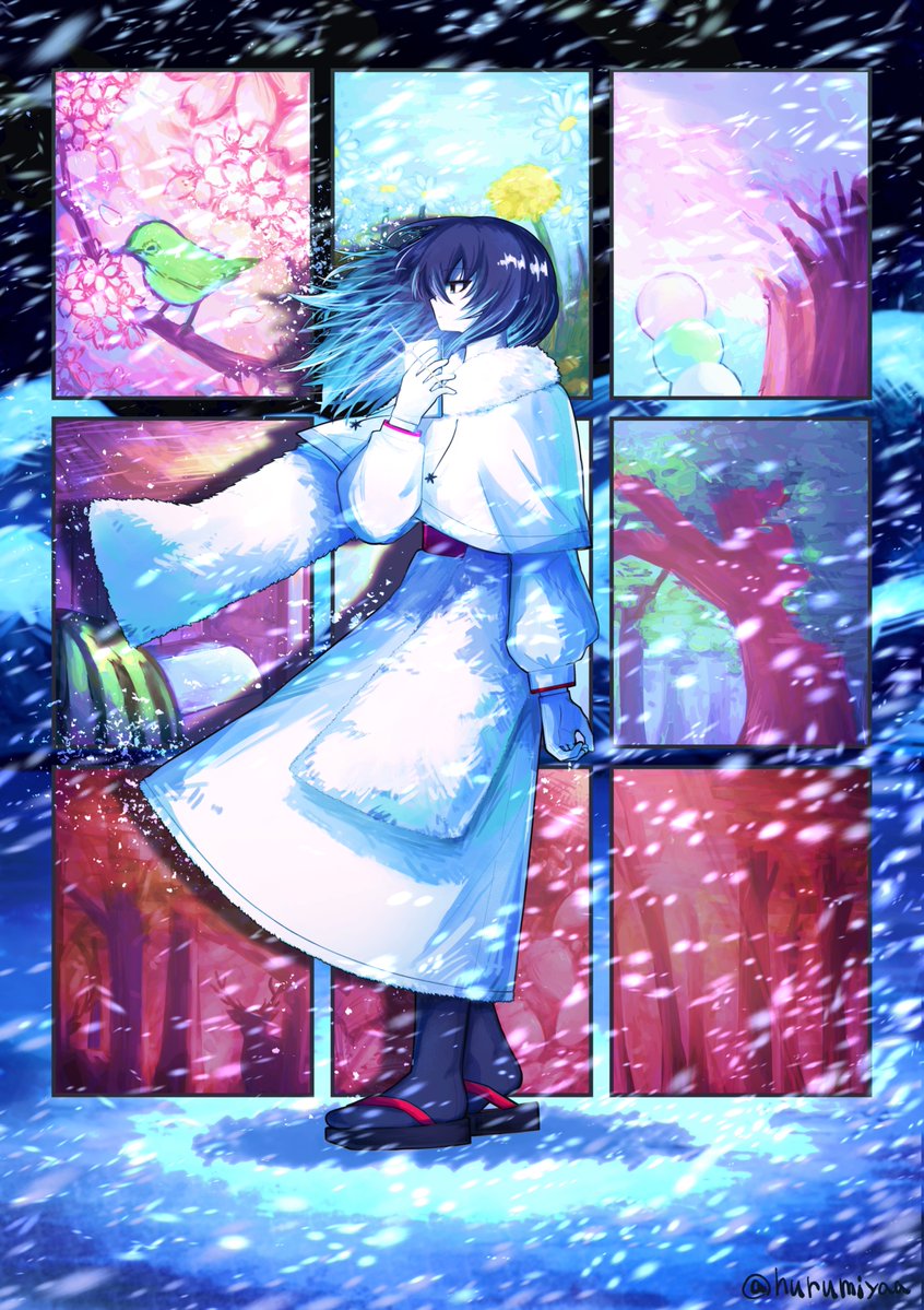 hurumiyaa's tweet photo. ❄️ #illustrationㅤ https://t.co/OvRtYJjKIK