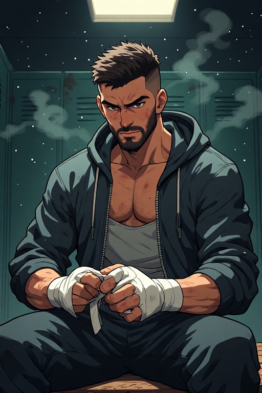 TheMarkofEvil's tweet photo. Clean wraps, dirty business. A sleek Mayfair club plays host to street rules. One clean right hook and an elevator ride out with pockets full of blood money. Will didn't come to mix with the elite—he came to take what's theirs. #Aiart #TheMarkofEvilArt #OCArt #Will #StreetFighter https://t.co/sUSYwNl139