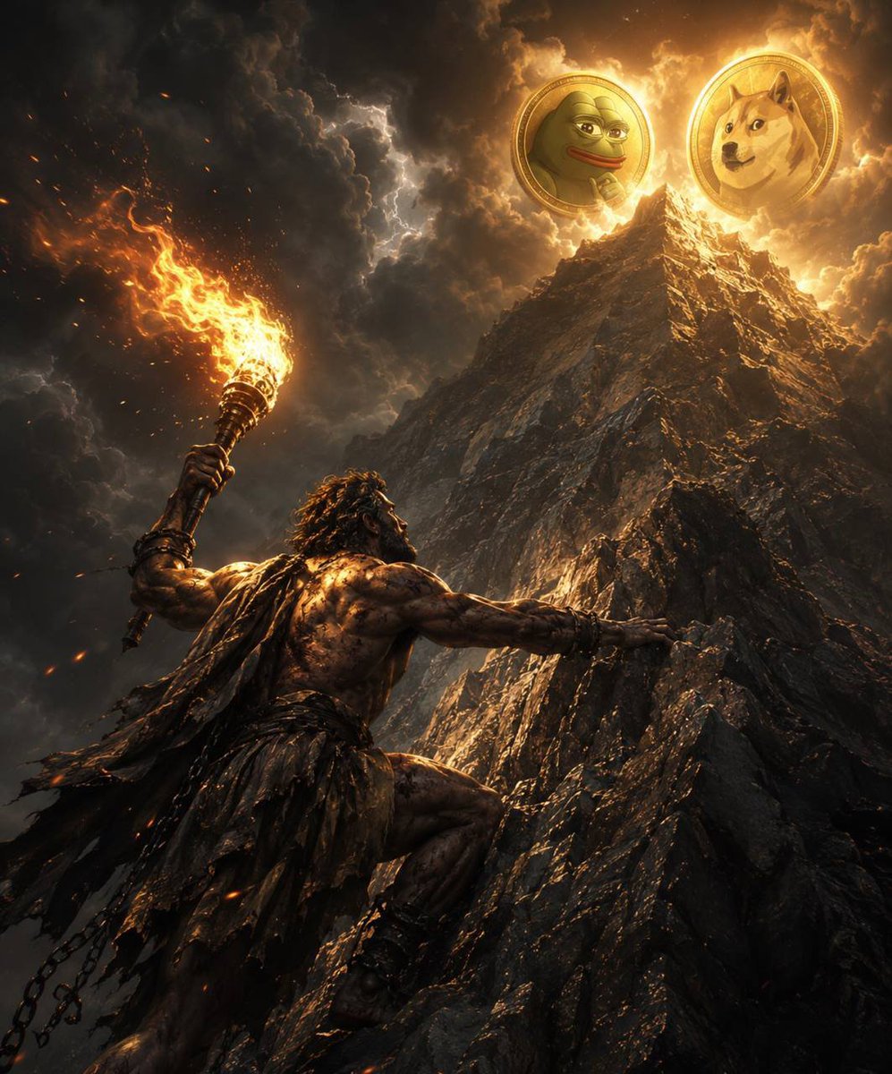 TOTW_Solana's tweet photo. The way to the Olympus is not easy 

Only real people will be able to reach it 

Understand what the Torch means, believe in a symbol https://t.co/mDJ8lRFD49