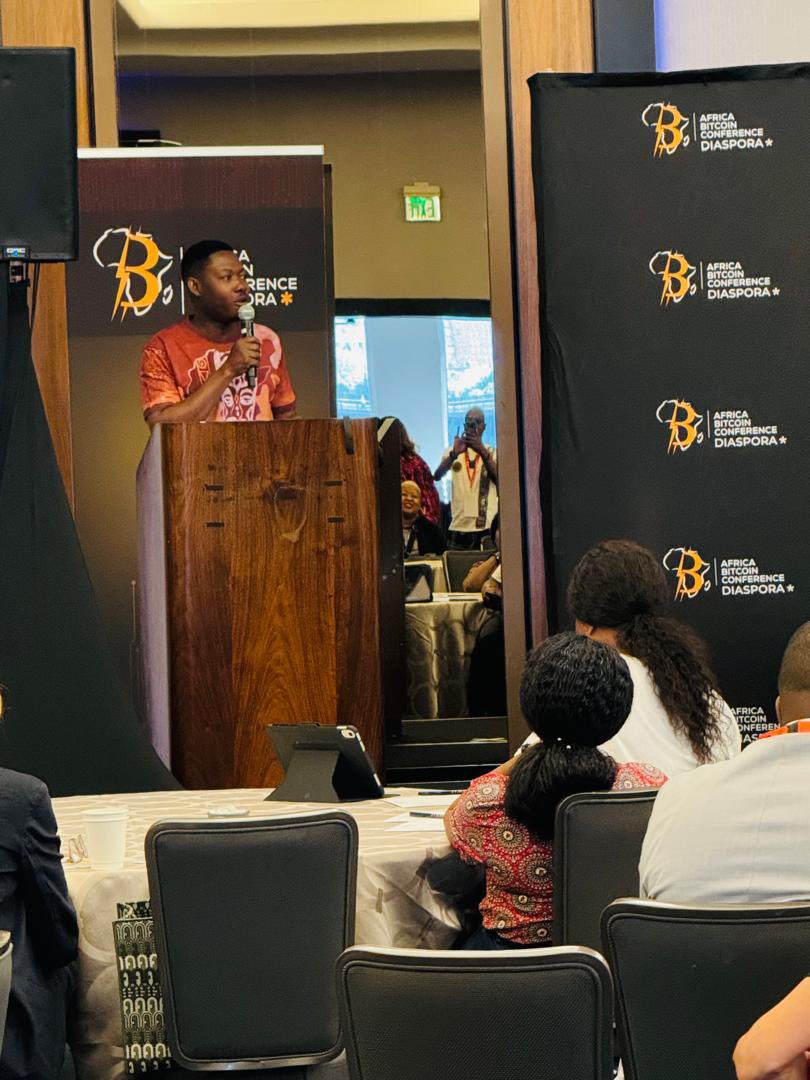 AfroBitcoinOrg's tweet photo. Exactly one year ago, we took the Africa Bitcoin Conference to Boston for ABC Diaspora (ABCD). 🇺🇸

One room. One community. One powerful conversation connecting Africa and the global Bitcoin ecosystem.

Now we’re thinking ahead…

Where should ABC Diaspora go next?

#ABCD #ABC26 #ABC #Bitcoin #Africa #MyABCStory