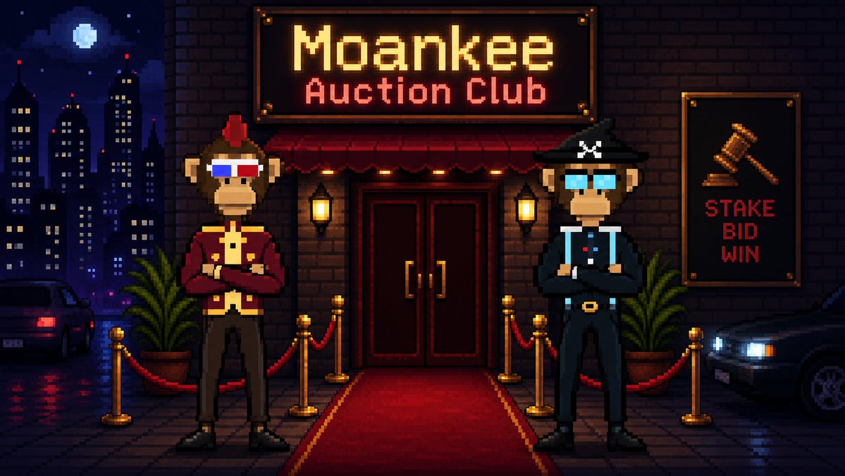 MoankeeAuction's tweet photo. Are you ready to enter the Moankee Auction Club?

The doors are opening soon.
Early access is limited. https://t.co/5Z7qVEVxXR