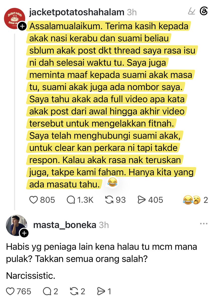 zafranmustafa's tweet photo. Betul-betul sedap ke makanan dia? https://t.co/9w2rNomQ21