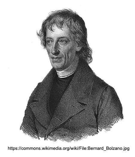Fukumath's tweet photo. 今日は8月17日なので、1817年の数学史📅
チェコのベルナルト・ボルツァーノが「中間値の定理」を純粋に解析的な方法で証明した年📐 
連続な関数が正から負へ変われば、途中で必ず0になる――グラフという視覚に頼らず示したのです。

 #数学史 #解析学 https://t.co/341Hc744Y8