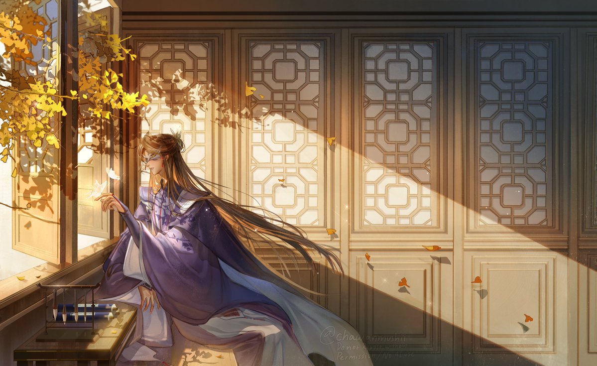 Chawanmushii00's tweet photo. Day dreaming 🌸
his fangxin guoshi outfit is so pretty i just have to finish drawing it 💕
 
#tgcf #谢怜 #天官赐福 #花怜 https://t.co/qOq4UOmyOw