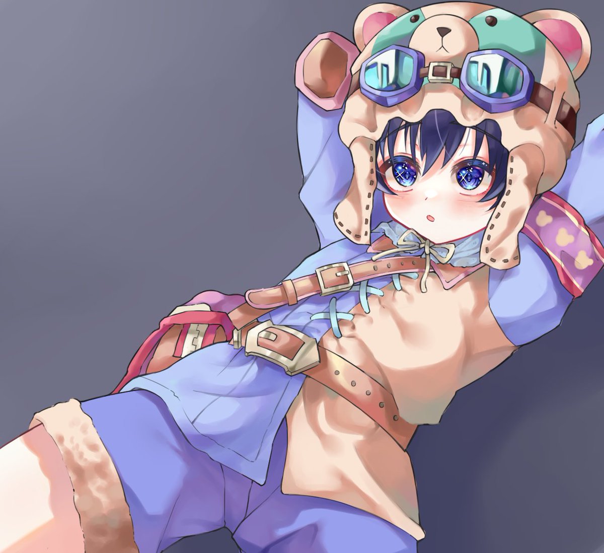 Sota_Shion's tweet photo. Comm Snow Bear🩵❄️ https://t.co/H8e6hX2bUj