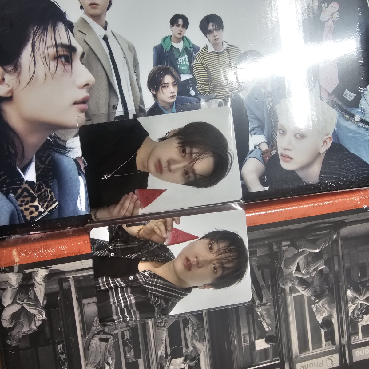 goodsellingg's tweet photo. 스트레이키즈 스키즈 디스앤댓 미개봉 앨범 양도

2album+ 2 photocard 

all 3.0

Straykids skz this&amp;that album wts 방찬 리노 창빈 현진 한 지성 필릭스 승민 아이엔 bangchan leeknow hyunjin felix changbin pc ot8 wts https://t.co/I9G5XsKxp4