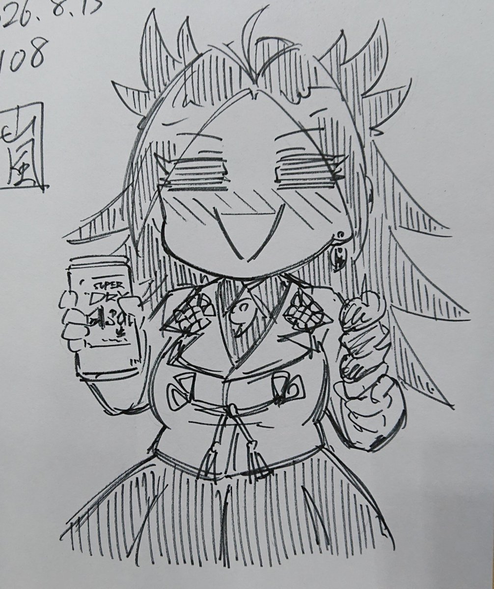 本日描かせていただきましたスケブその1