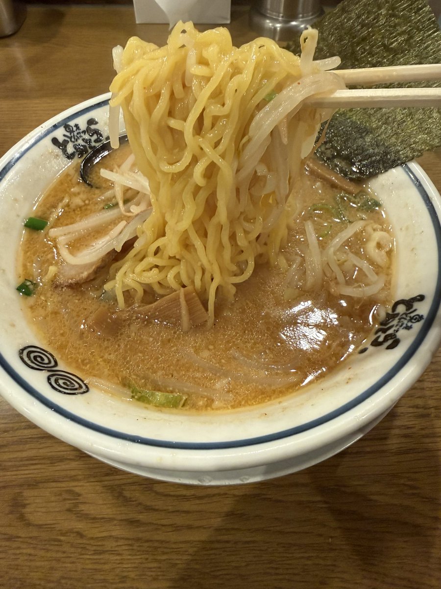 massasa5's tweet photo. 今月3回目の「とんとらラーメン」。
ここの味噌ラーメンは美味いし飽きない。
山岡家もいいけど正直ちょっと飽きてる。 https://t.co/zeQbeLAtJA