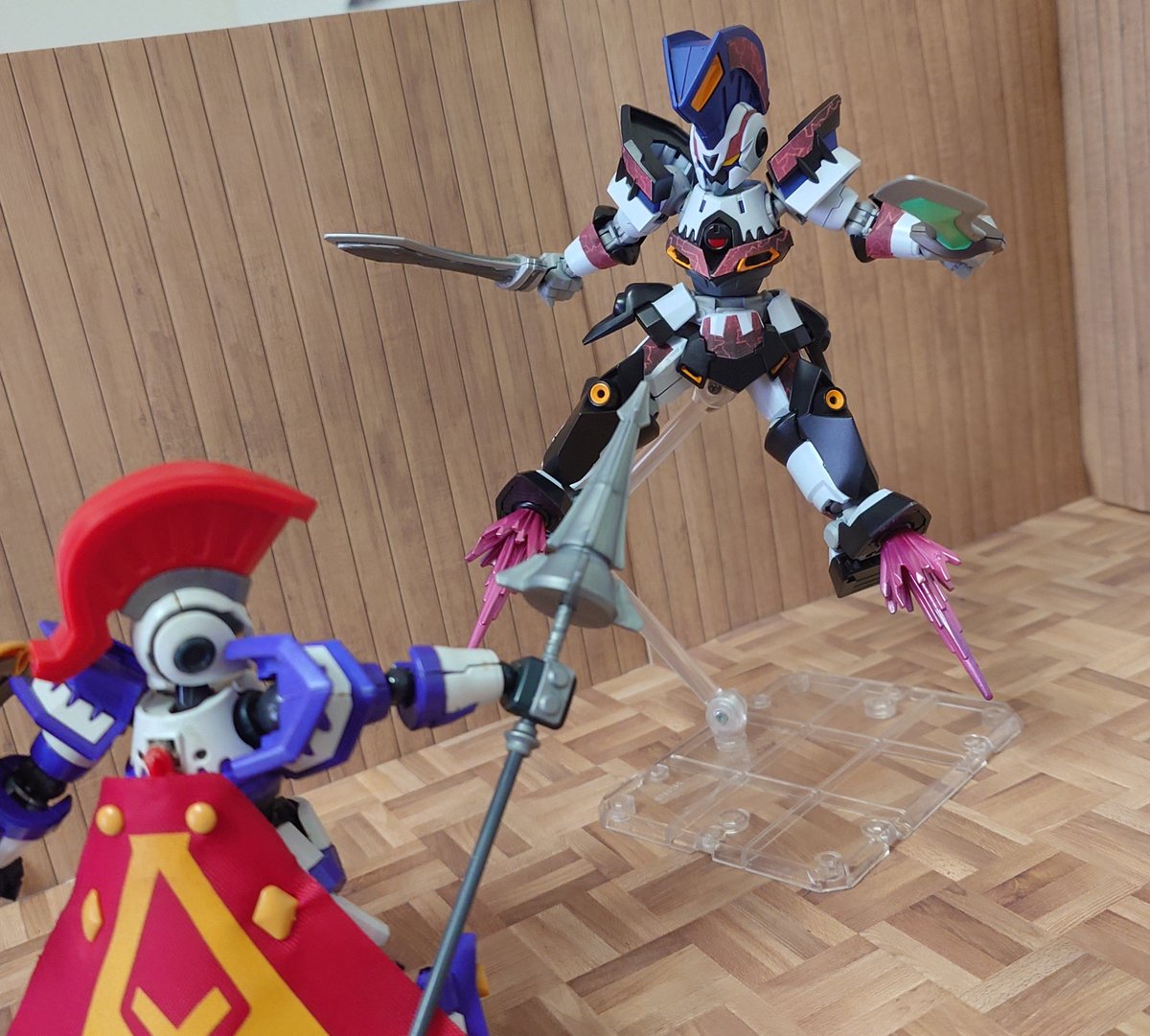 kanan_6702's tweet photo. ハイパーファンクション　LBXアキレス・ディード(アラタ)

＃ダンボール戦機 https://t.co/pC0qig16bd