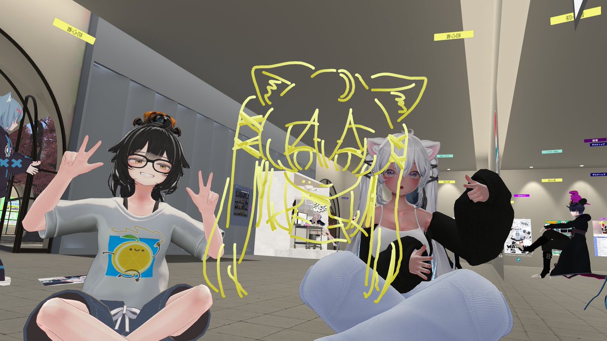 okety22vrc's tweet photo. FUJIYAMAでKotamiKaさんが似顔絵を描いて下さいました！お上手ですね～！
初の似顔絵ありがとうございます！！嬉しい～ https://t.co/WIT0xiX2xB