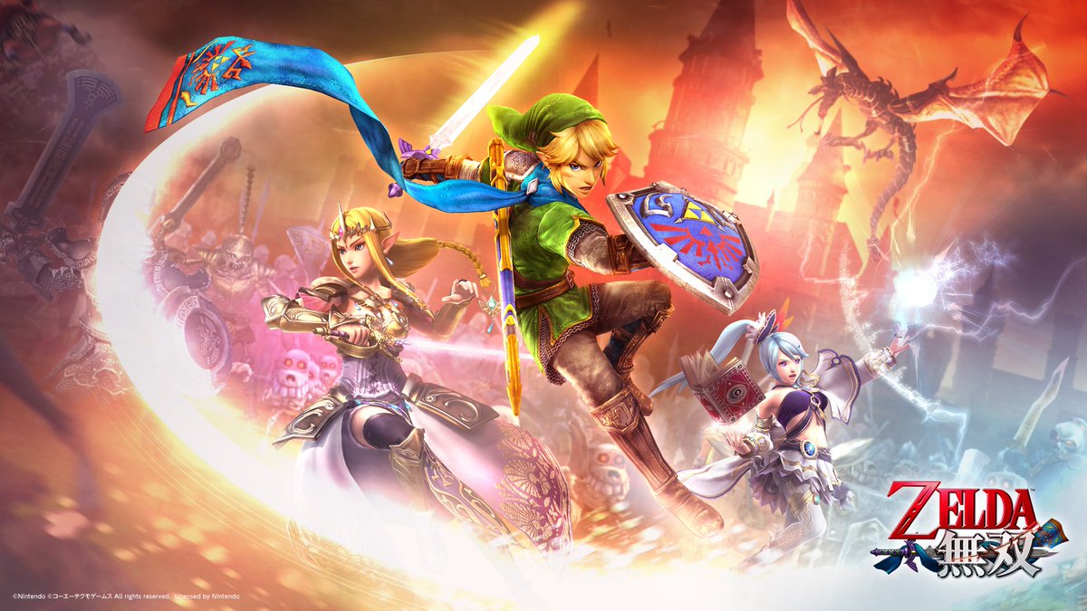 deporgeek's tweet photo. @Nintendo La historia sigue a Link, la princesa Zelda y otros personajes de la serie Zelda mientras luchan contra la malvada hechicera Cia, quien ha invadido el Reino de Hyrule y abrió brechas en el tiempo en busca del poder de la Trifuerza. https://t.co/iroKsOQGy3