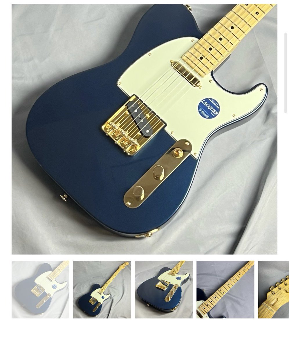 AhkKaito's tweet photo. @uttttate 良い買い物でしたね！国産で丁寧に作られてるってよく聞くので、、良いもの買うとモチベ上がりますね
momoseは展開している色が好みで、僕は深い青色が好きなのでこのテレキャスタイプが欲しいなと思っていたところです！
ストラップもしっかりしたの選ぶとお値段しますよね 後悔なければ全て良しです https://t.co/1mYdHTWPeu