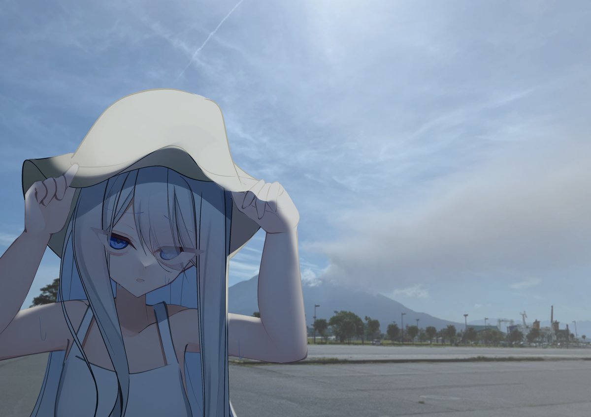 cvrelease's tweet photo. 暑くて宵崎奏さん溶けそうだった写真 https://t.co/t3bhIWOPIA