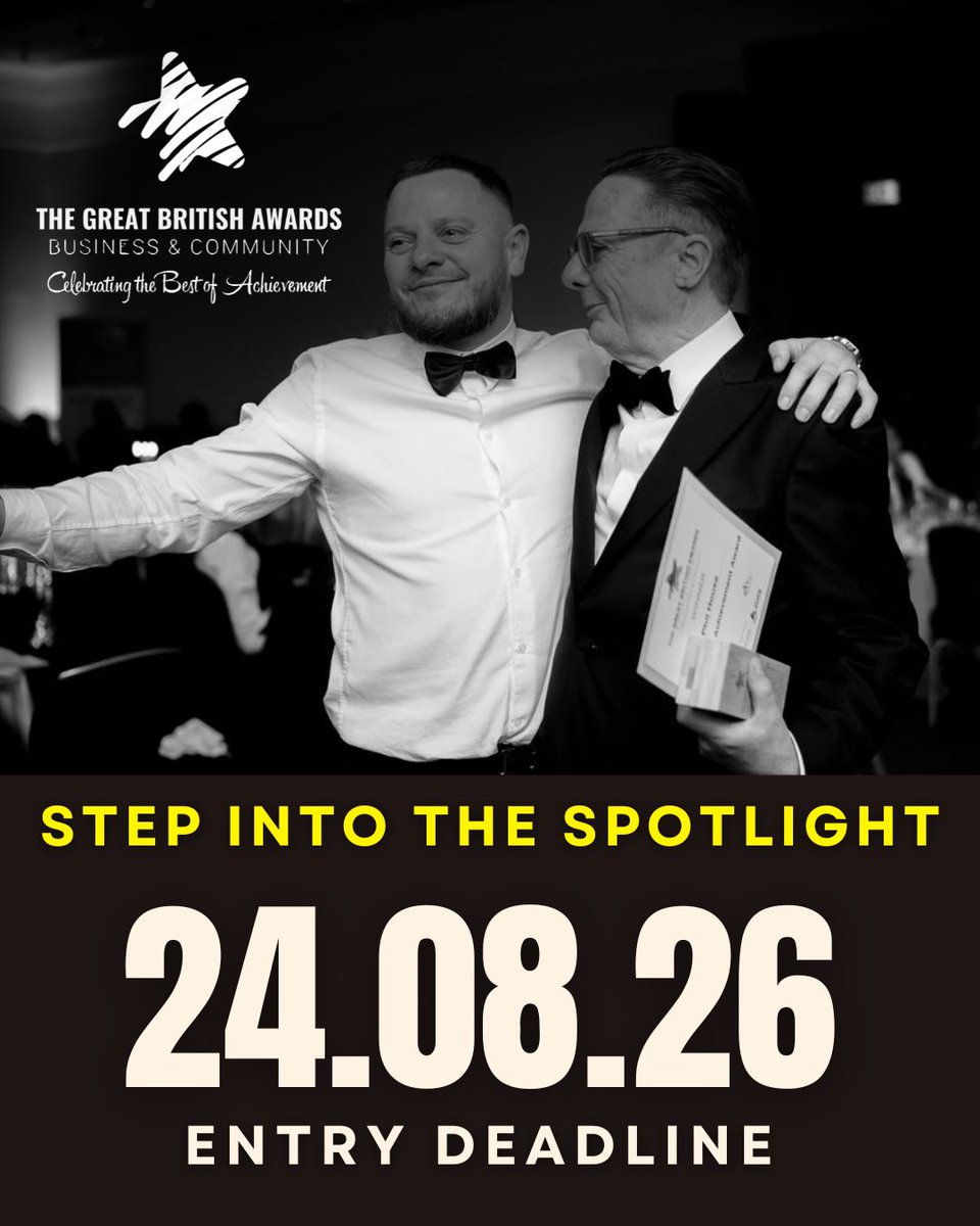 GBExpos's tweet photo. 🇬🇧 WHO MAKES BRITAIN BRILLIANT?

The entrepreneurs who take the leap.
The small businesses that keep our communities thriving

Know someone who deserves national recognition?

✨ FREE TO ENTER 👉 https://t.co/UvEgphSfRK https://t.co/B5JfmzbVrG