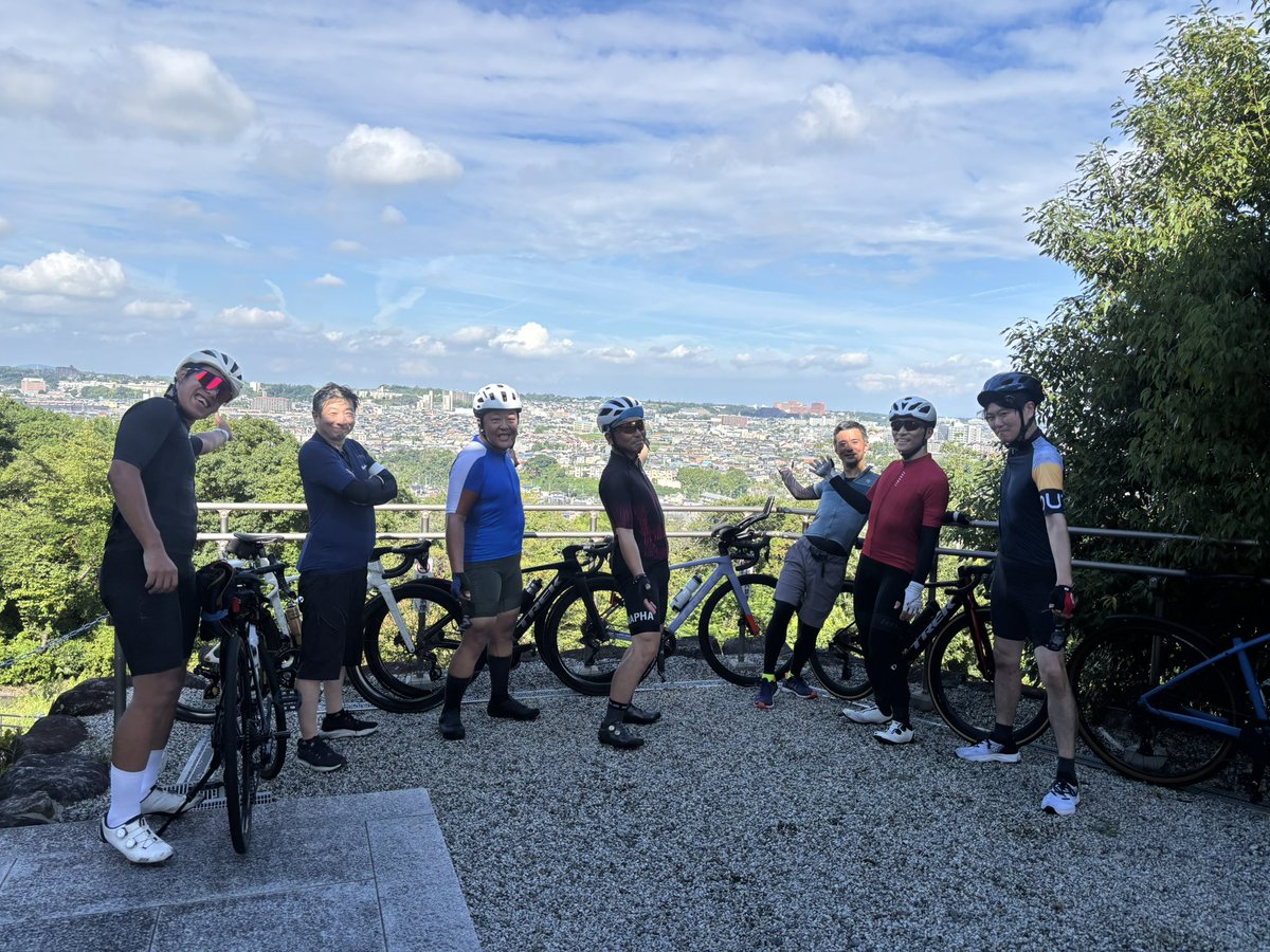 BicycleStep's tweet photo. 流しソーメンライド楽しかった✨ https://t.co/x3J2emrKX4