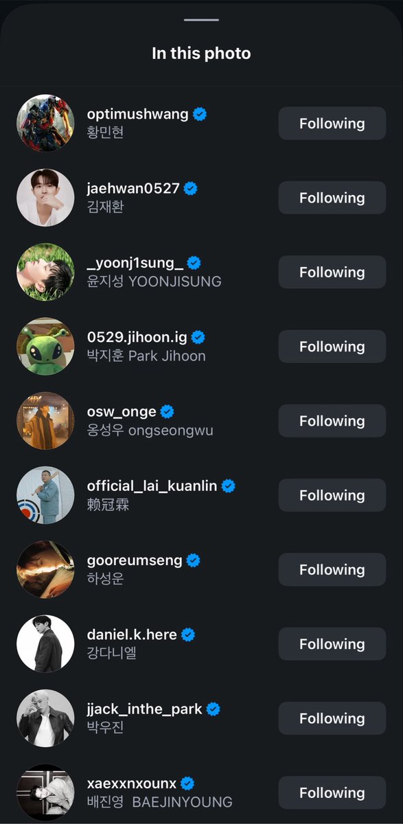 pjhoonverse's tweet photo. daehwi tagging all the members 🥹 https://t.co/oRooDOY4hA